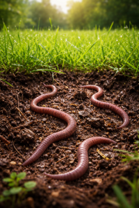 Worms in your lawn